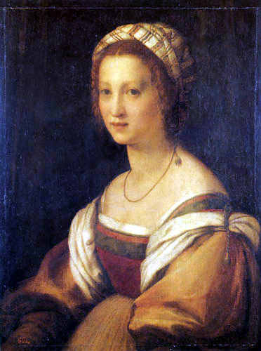 Andrea del Sarto - Portrait of a young woman