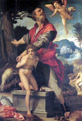 Andrea del Sarto - Abraham Sacrificing Isaac
