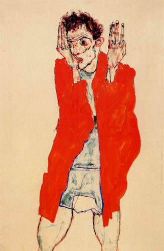 Egon Schiele - Selfportrait