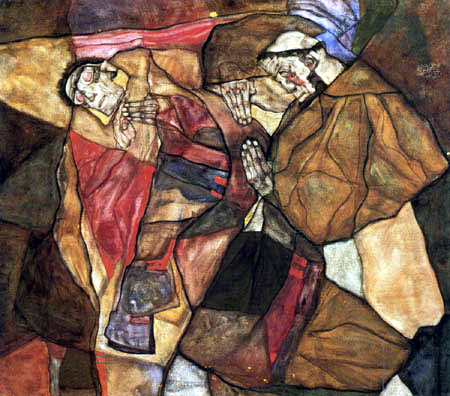 Egon Schiele - Agonie