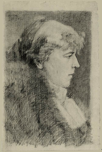 Egon Schiele - Portrait d'une dame