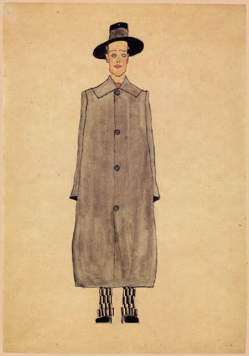 Egon Schiele - Fashion design, Raincoat