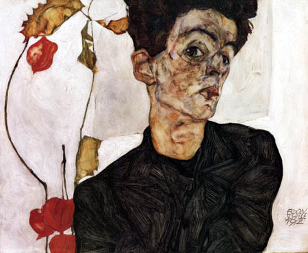 Egon Schiele - Autoportrait