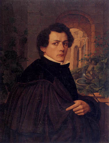Johann Heinrich Schilbach - Autoportrait
