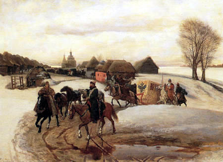 Wjatscheslaw Grigorjewitsch Schwarz - Pilgrimage of the Tsarina