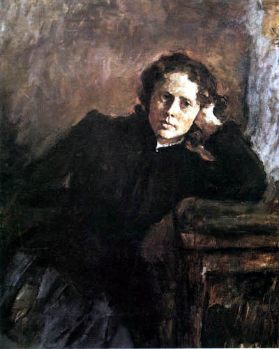 Valentin Alexandrowitsch Serow - Retrato de Olga Trubnikowa