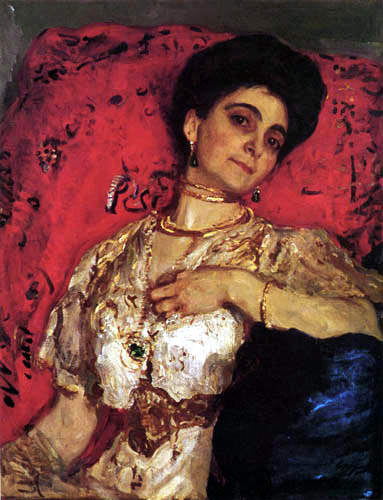 Valentin Alexandrowitsch Serow - Portrait de Maria Akimova