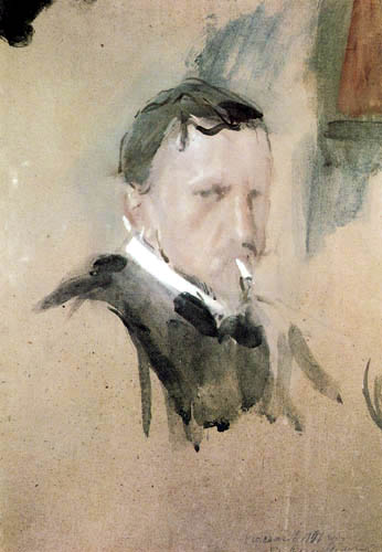 Valentin Alexandrowitsch Serow - Autoportrait