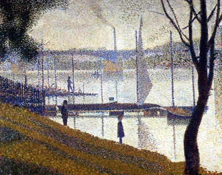 Georges-Pierre Seurat - The bridge of Courbevoie