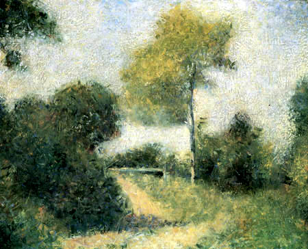 Georges-Pierre Seurat - The Birch Path