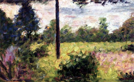 Georges-Pierre Seurat - Forest, Barbizon