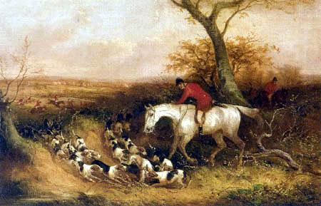 William Shayer Snr. - The Kill, The end of the coursing