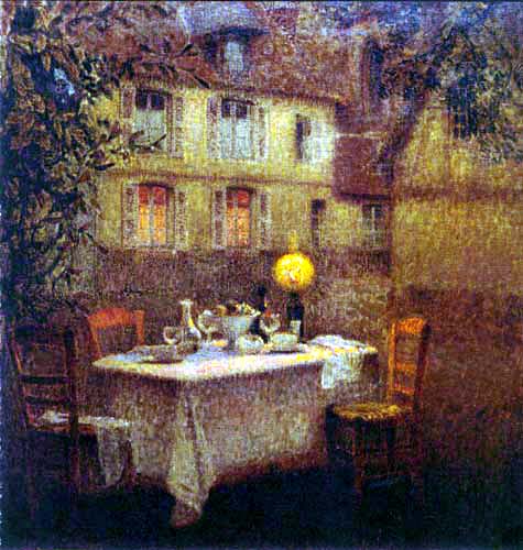 Henri Le Sidaner - Der Tisch