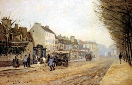 Alfred Sisley - Boulevard Héloise, Argenteuil