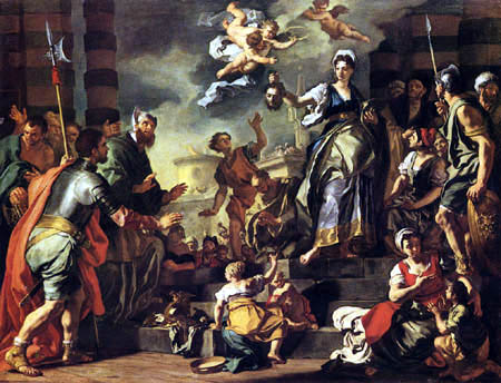 Francesco Solimena - Judith avec la tête du Holofernes