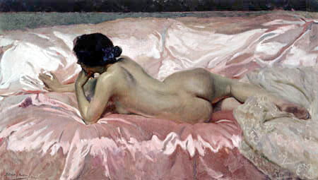 Joaquín Sorolla y Bastida - Female Nude