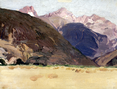 Joaquín Sorolla y Bastida - Mounts of Canfranc, Jaca