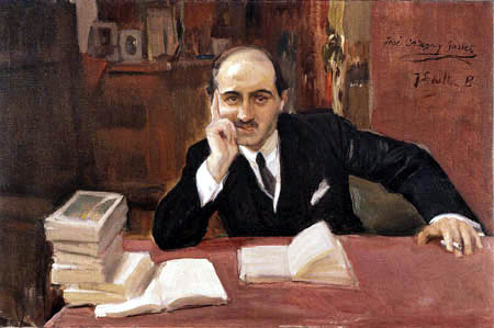 Joaquín Sorolla y Bastida - Portrait of José Ortega y Gasset