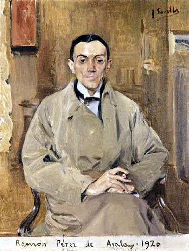 Joaquín Sorolla y Bastida - Portrait of Ramón Pérez de Ayala