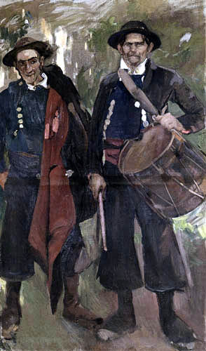 Joaquín Sorolla y Bastida - Drummers of Salamanca