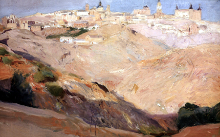 Joaquín Sorolla y Bastida - View of Toledo