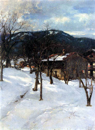 Johann Sperl - Winter in Kutterling