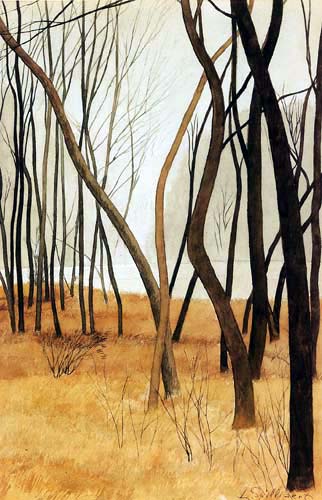Léon Spilliaert - Die Bäume