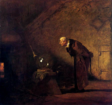 Carl Spitzweg - The Alchemist