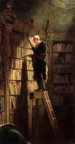 Carl Spitzweg - The Bookworm