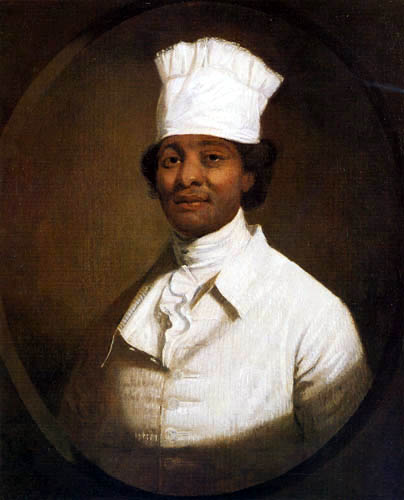 Gilbert Stuart - The cook of George Washington