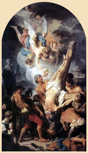 Pierre Subleyras - La Crucifixión de Simón Pedro