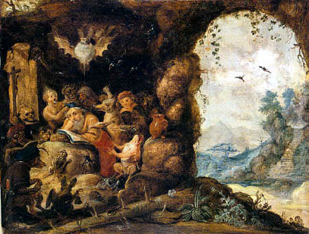 David Teniers le Jeune - Versuchung des hl. Antonius