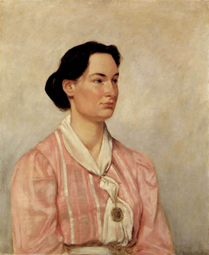 Hans Thoma - Portrait de Madame Sophie Küchler