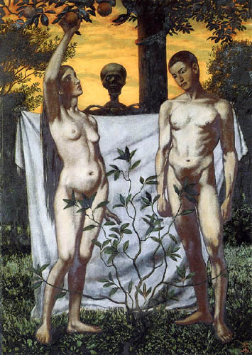 Hans Thoma - Adam et Eve