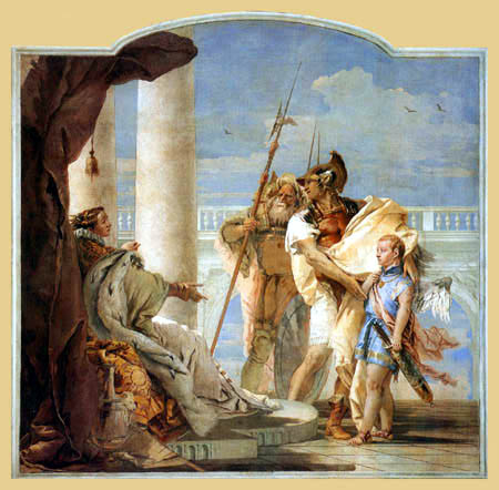 Giambattista (Giovanni Battista) Tiepolo - Aeneas and Cupid