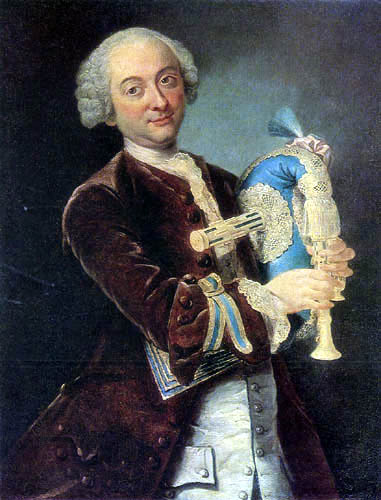 Lorenzo Baldissera Tiepolo - Portrait of a musician