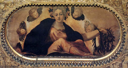Tintoretto (Jacopo Robusti) - Alegoría a la suerte