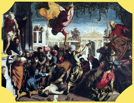 Tintoretto (Jacopo Robusti) - The miracle of St. Marco