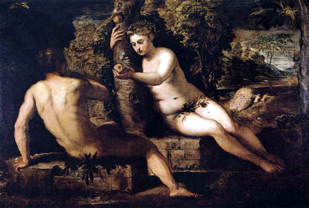 Tintoretto (Jacopo Robusti) - Die Erbsünde