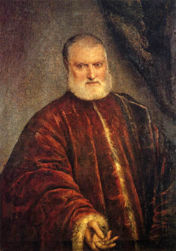Tintoretto (Jacopo Robusti) - Retrato del procurador Antonio Cappello