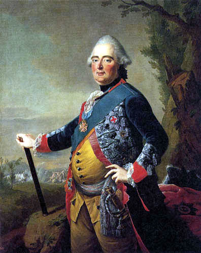 Johann Heinrich Tischbein l´Ancien - Landgrave Frédéric II