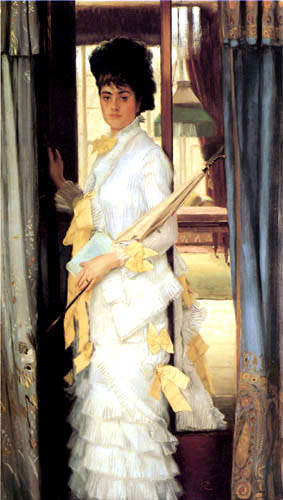 James (Jacques-Joseph) Tissot - Portrait of Miss Lloyd
