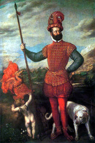 Titian (Tiziano Vecellio) - Giovanni Francesco Aquaviva