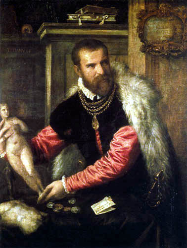 Titian (Tiziano Vecellio) - Jacopo Strada