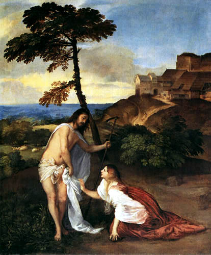 Titian (Tiziano Vecellio) - Noli me tangere