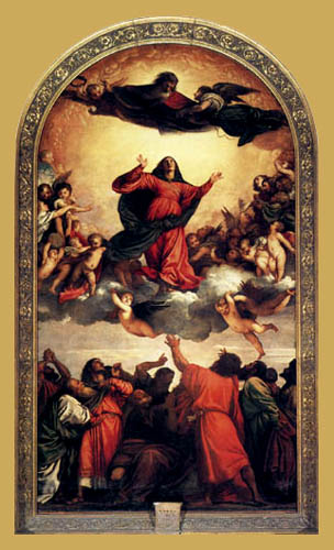 Titian (Tiziano Vecellio) - Assumption
