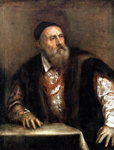 Titian (Tiziano Vecellio) - Selfportrait