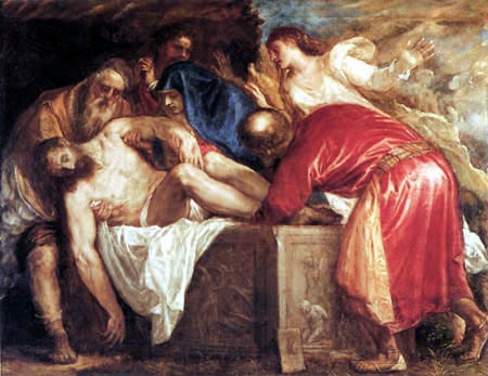 Titian (Tiziano Vecellio) - The Entombment