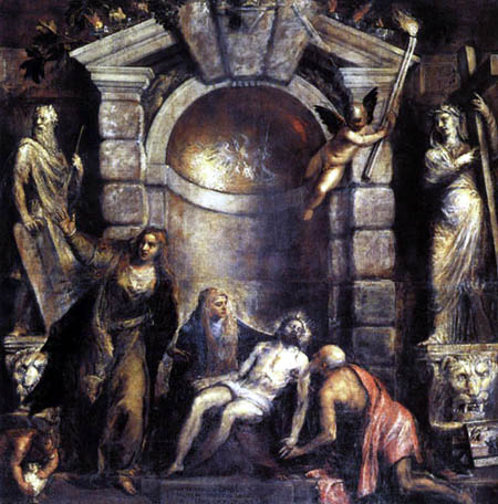 Titian (Tiziano Vecellio) - Piéta