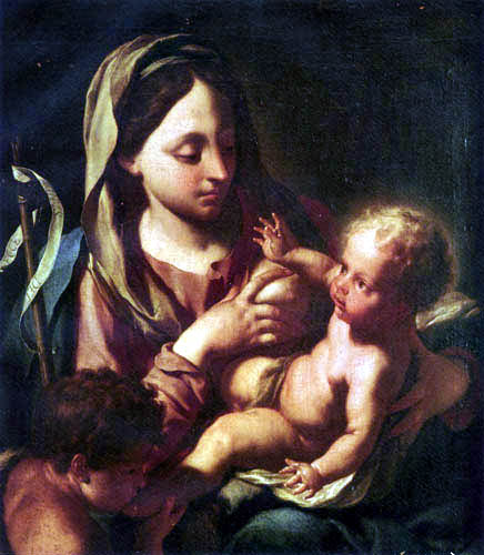 Francesco Trevisani - Madonna with Child and the Infant Saint John the Baptist